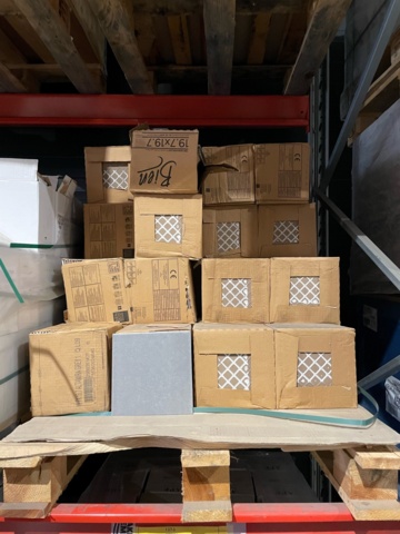 1063310-2 54m² Granite ceramic / clinker, Bien Altima, 200x200mm, grey