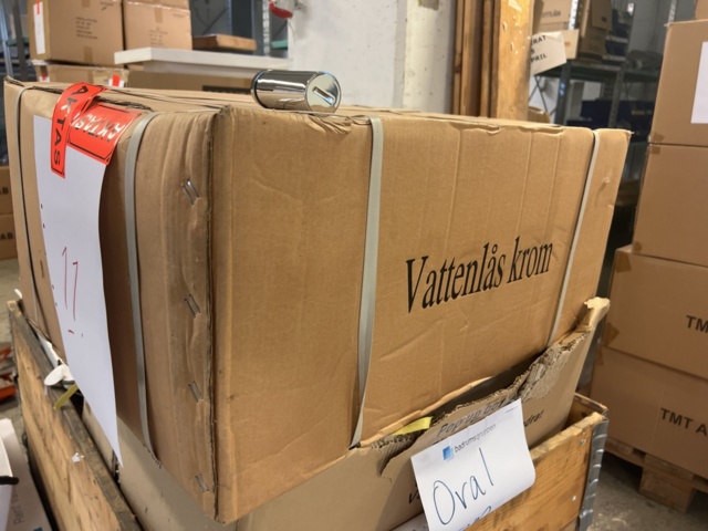 1052106-4 Chromed water locks 140 pcs