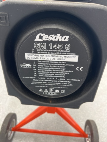 1024281-5 Concrete mixer Lesha SM 145 S