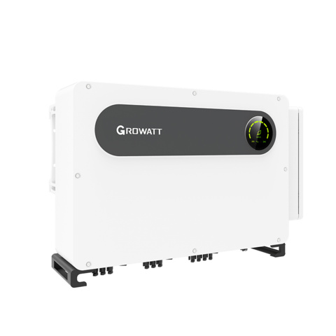 1063757-4 Solar cell package for ground mounting, Growatt 100 kW ON-grid, 244 pcs full black panel