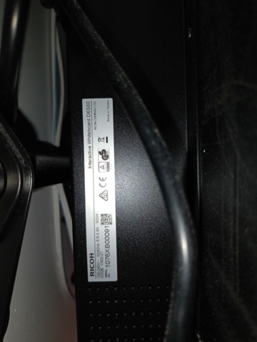 1064092-13 Multi-Touch Display Ricoh D6500