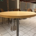 1049013-6 Standing table with 3 bar stools