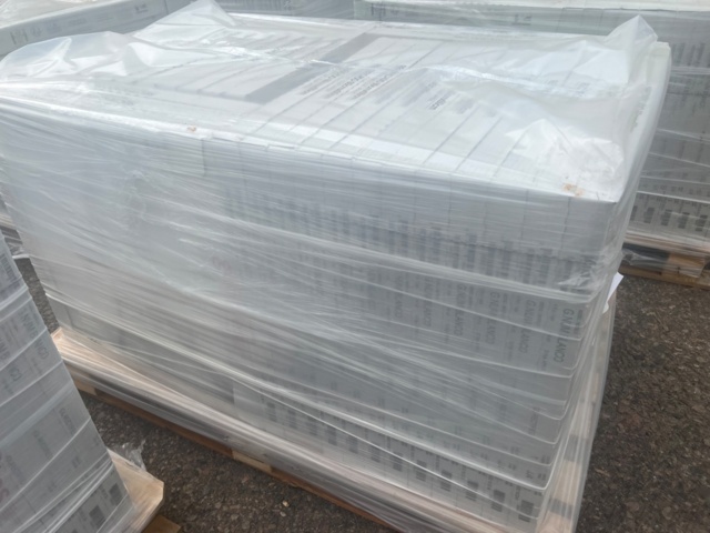 1064281-4 Spansk granitkeramik Carrara Marmor 100kvm matt