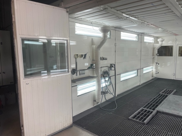 1049037-6 Paint box Pivab combi box with heat recovery and lift