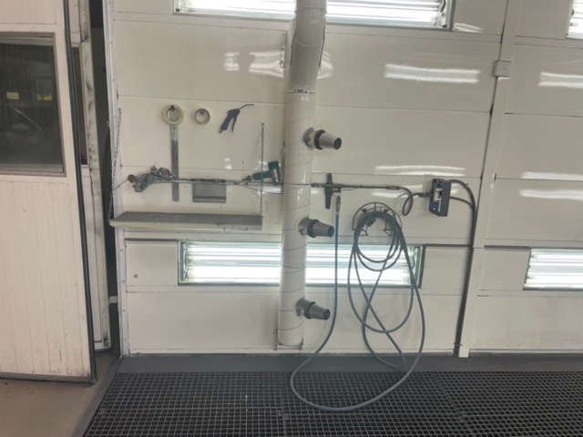 1049037-8 Paint box Pivab combi box with heat recovery and lift