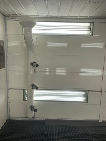 1049037-10 Paint box Pivab combi box with heat recovery and lift