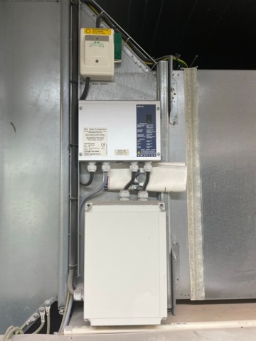 1049037-16 Paint box Pivab combi box with heat recovery and lift