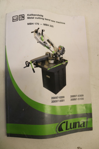 998688-39 Cold band saw Luna MBH 225