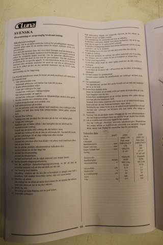 998688-40 Cold band saw Luna MBH 225