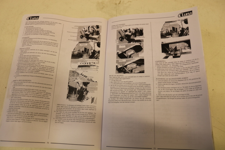 998688-42 Cold band saw Luna MBH 225