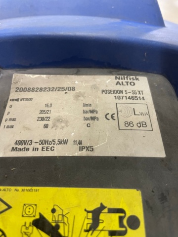 1049060-7 High pressure washer, Alto Nilfisk Poseidon