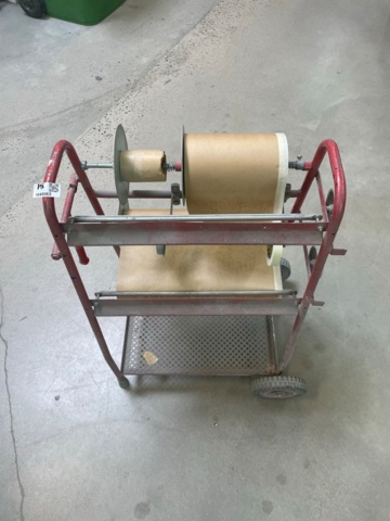 1049063-2 Masking trolley, red