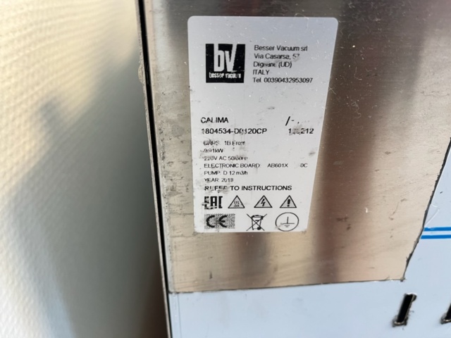 1069066-6 Vacuum packaging equipment Calima 2018