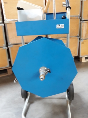 883129-3 Strapping machine and trolley