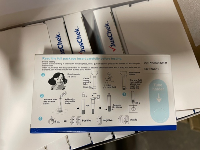 1072164-3 5760 pcs Covid-19 antigen apid test (oral fluid)