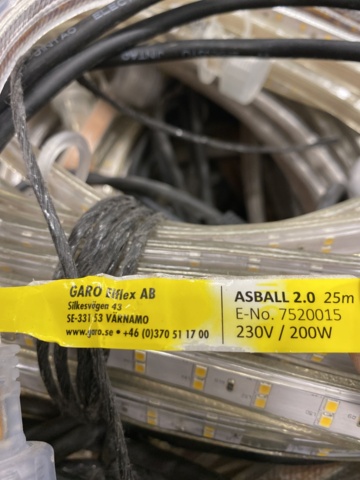 1072552-4 LED loops Garo Elflex & Battery backup Flex EB14899