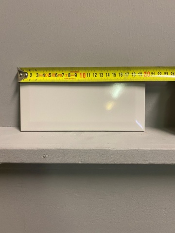 1013263-2 1 pallet 60m2 Tile 10x20cm Metro Taupe (Facade)