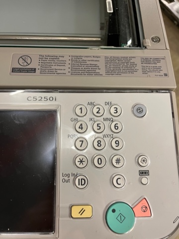 1048026-8 Canon ImagesRUNNER ADVANCE C5250i with Canon Booklet Finisher - J1