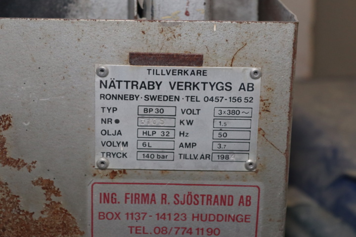 1072543-4 Baler Nettraby BP30