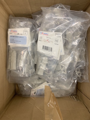 1072948-13 Gypsum expander, wing screw, lightweight concrete plug, bit & extender, Thuresson Fastening