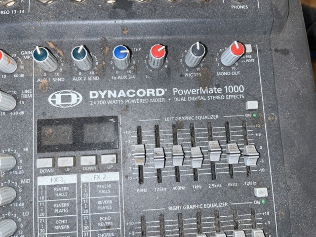 1060556-2 Mixer table Dynacord PowerMate 1000