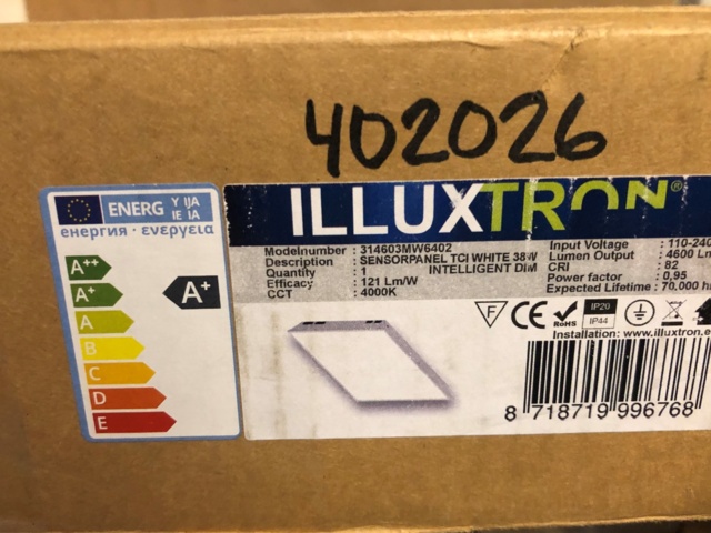 1063275-4 Frost sensor panel 4000K 4600lm - Shipping included (894)