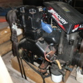 1073453-10 Boat engine, Mercruiser MCM 4.3L (repair item)