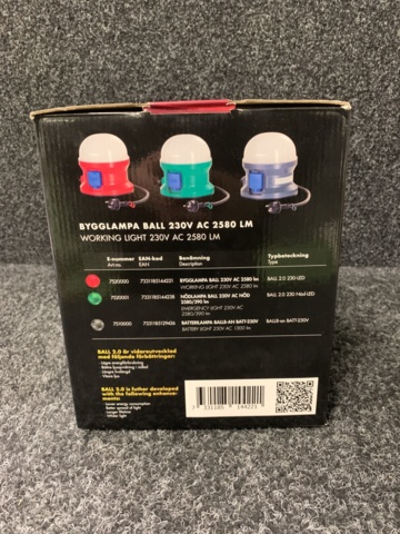 1073513-2 Construction lamp Garo ball 230v 2.0