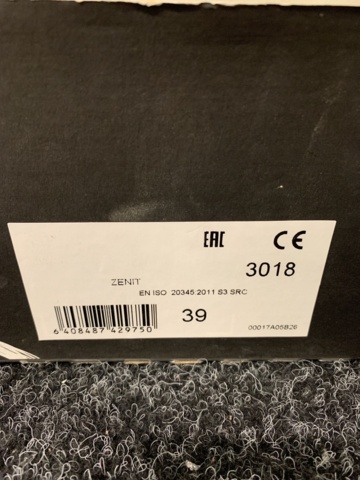 1073522-3 Safety shoe Jalas 3018 Zenit, Size 39