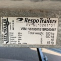 781054-4 Trailer 650kg with folding bed Respo Trailers B1B - 2011