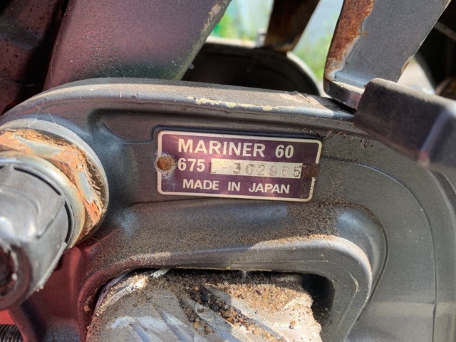 781055-10 Motorboat EMS 93 Sport with engine Mariner 60hp