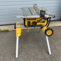 1073658-1 Table saw Dewalt DW745 with stand