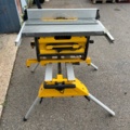 1073658-2 Table saw Dewalt DW745 with stand