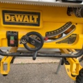 1073658-7 Table saw Dewalt DW745 with stand