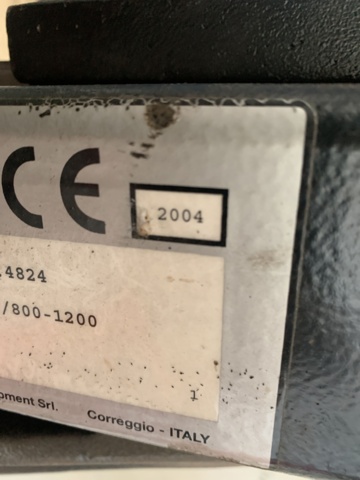 781056-8 Tire inverting machine GS Boxer MH320 -2004