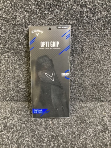 1073653-1 3-pack Golf gloves Callaway Opti Grip 19 W BLK 2PK sS