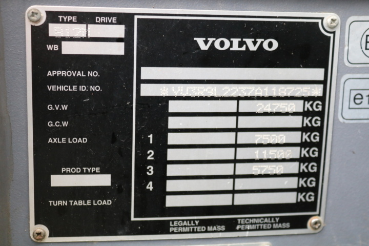 998695-78 Freight bus VOLVO B12M. 2007 #New info under notes#
