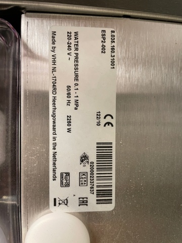 918740-3 Coffee machine - Bonamat Esprecious 22 m. Card reader