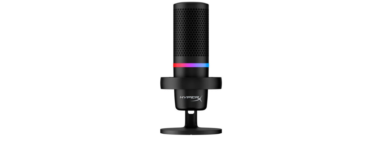 1074926-2 USB microphone HyperX DuoCast – RGB USB Condenser Microphone for PC, PS5, PS4, Mac