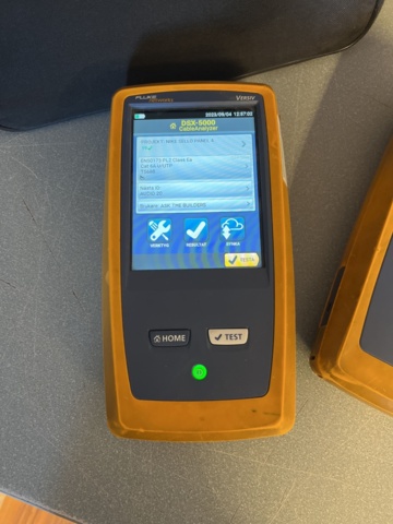 1057054-3 Fluke CableAnalyzer DSX-5000