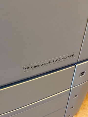 1057083-6 Printer HP Color LaserJet CM6040f MFP