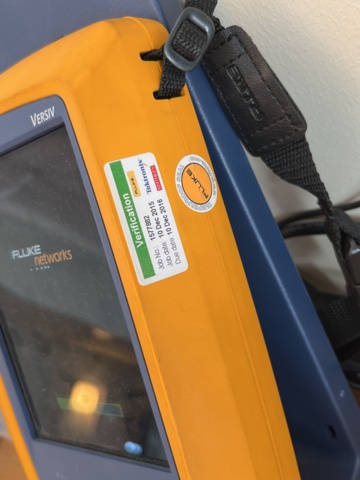 1057060-5 Mätinstrument , fibersvets m.m. / Fluke Versiv & DVP-740 Fusion Splicer