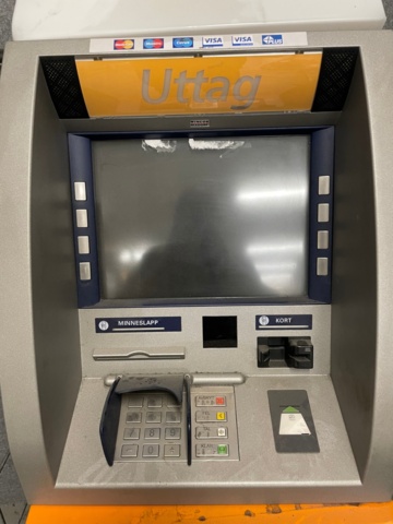 1060097-2 Bankomat Auto Cash uttagsautomat