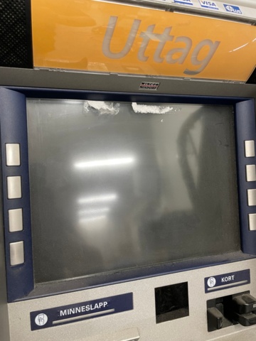 1060097-4 Bankomat Auto Cash uttagsautomat