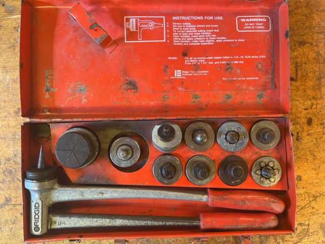 1060115-2 Ridgid Tube Expander Model S