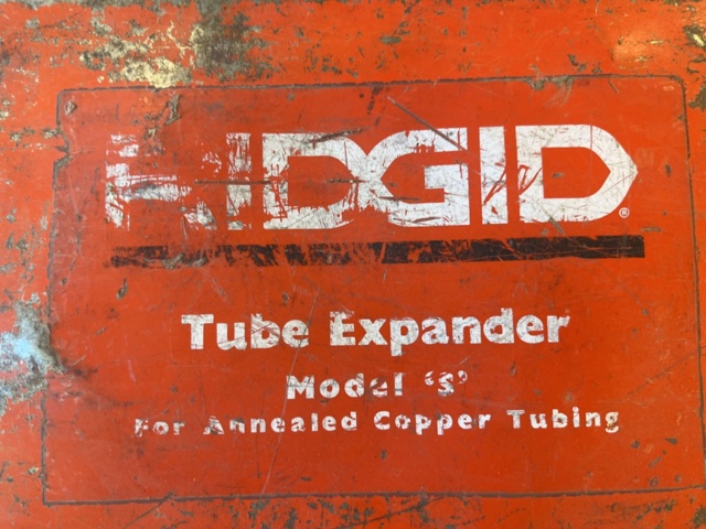 1060115-7 Ridgid Tube Expander Model S