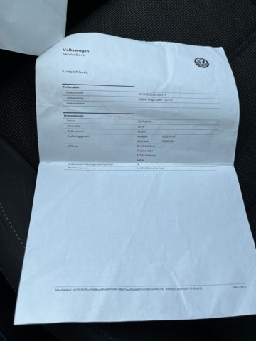 1051045-56 Volkswagen Passat Sports Combi 1.5 TSI - 2019