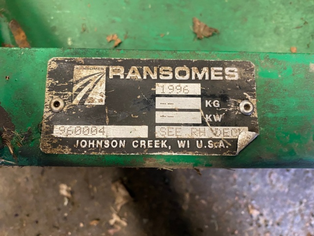 1075682-18 Rotorklippare Ransomes T51D -1996