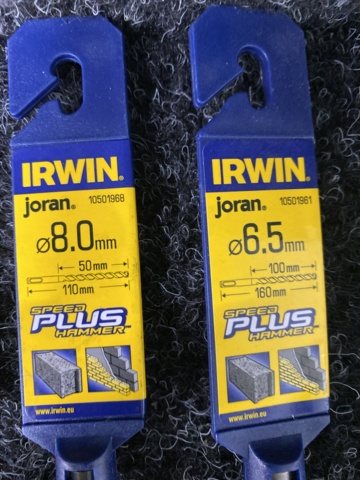 1075430-8 22 pcs Drill Irwin SpeedHammer Plus 4-26mm