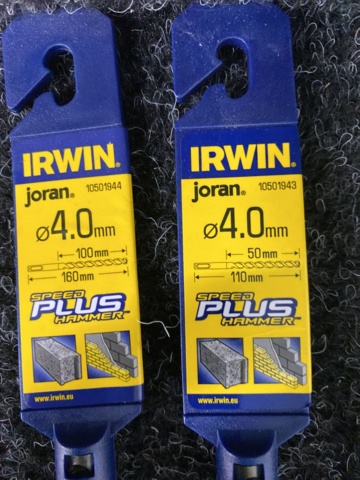 1075430-11 22 pcs Drill Irwin SpeedHammer Plus 4-26mm